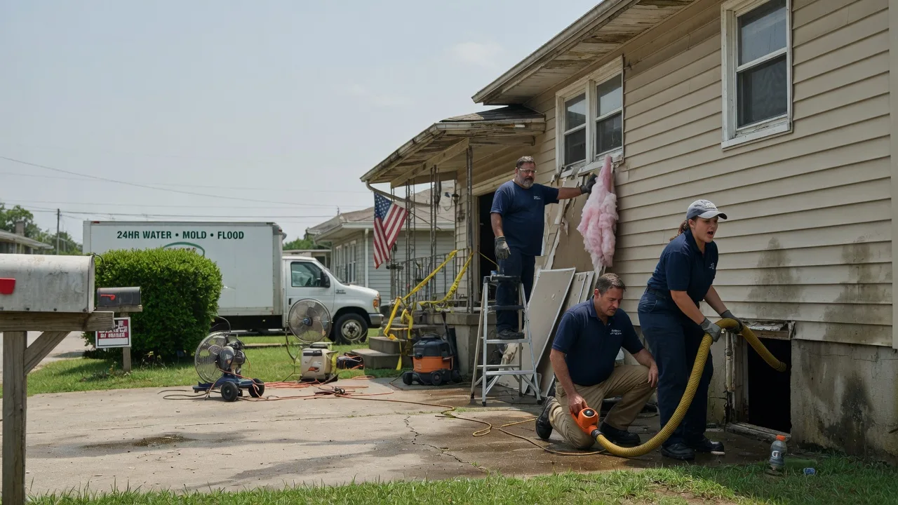 Water Damage Repair in Hallsboro, NC near me